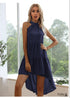 Boho Evening Halter Neck Waist Mini Dress Natalia